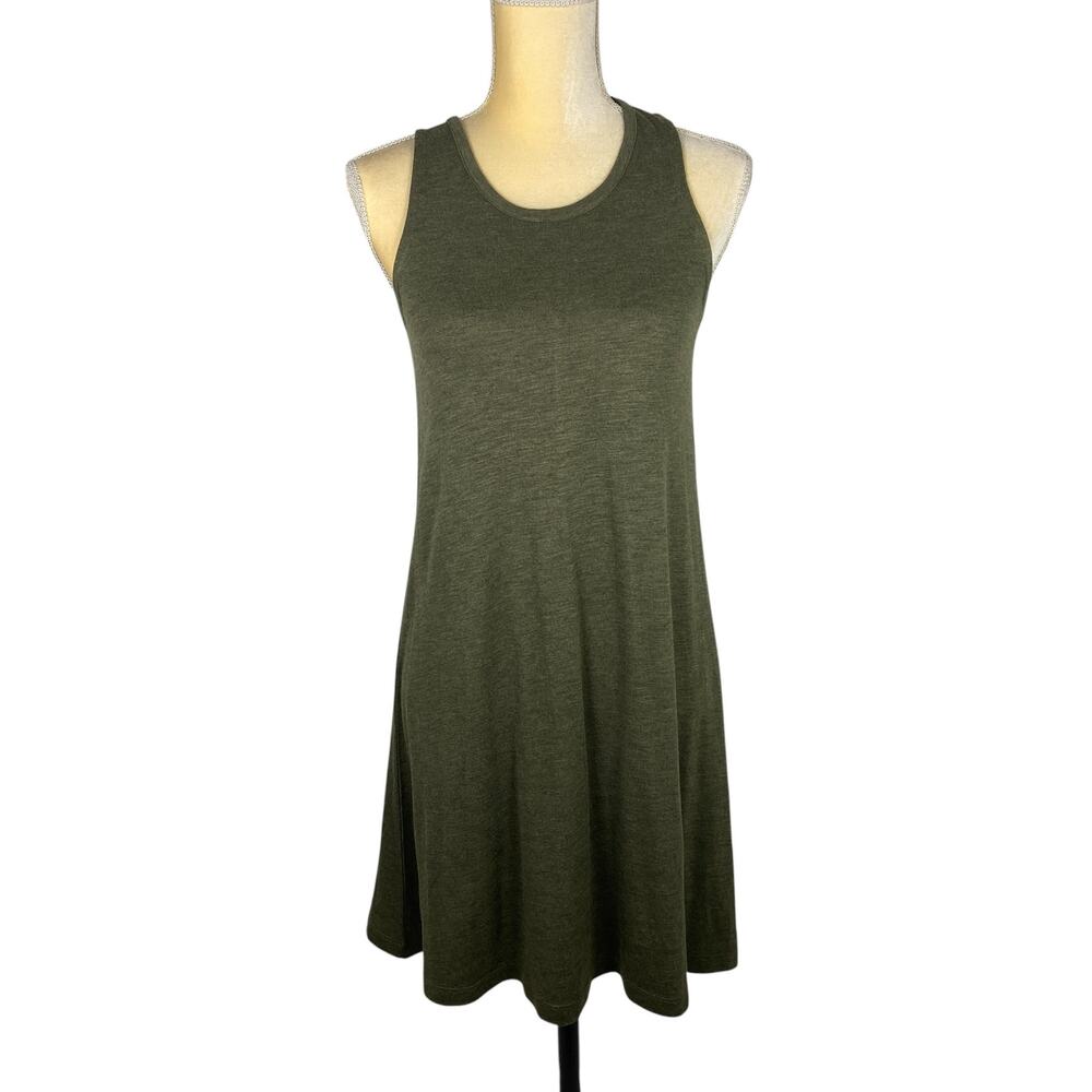 NWT Madewell Tank Dress Women's Green Sleeveless XS